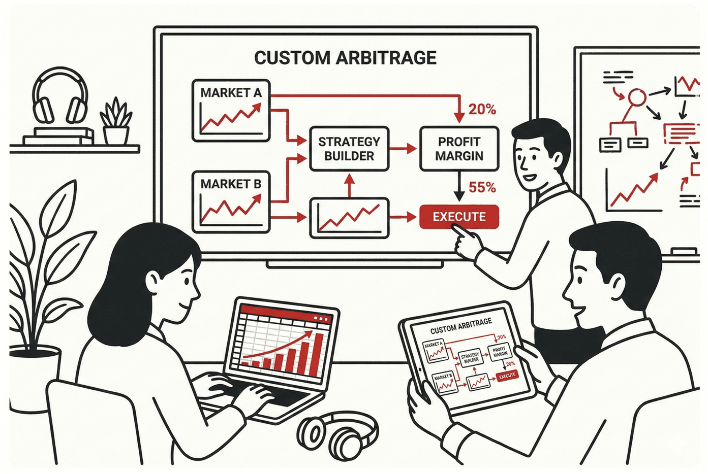 自定义套利功能
